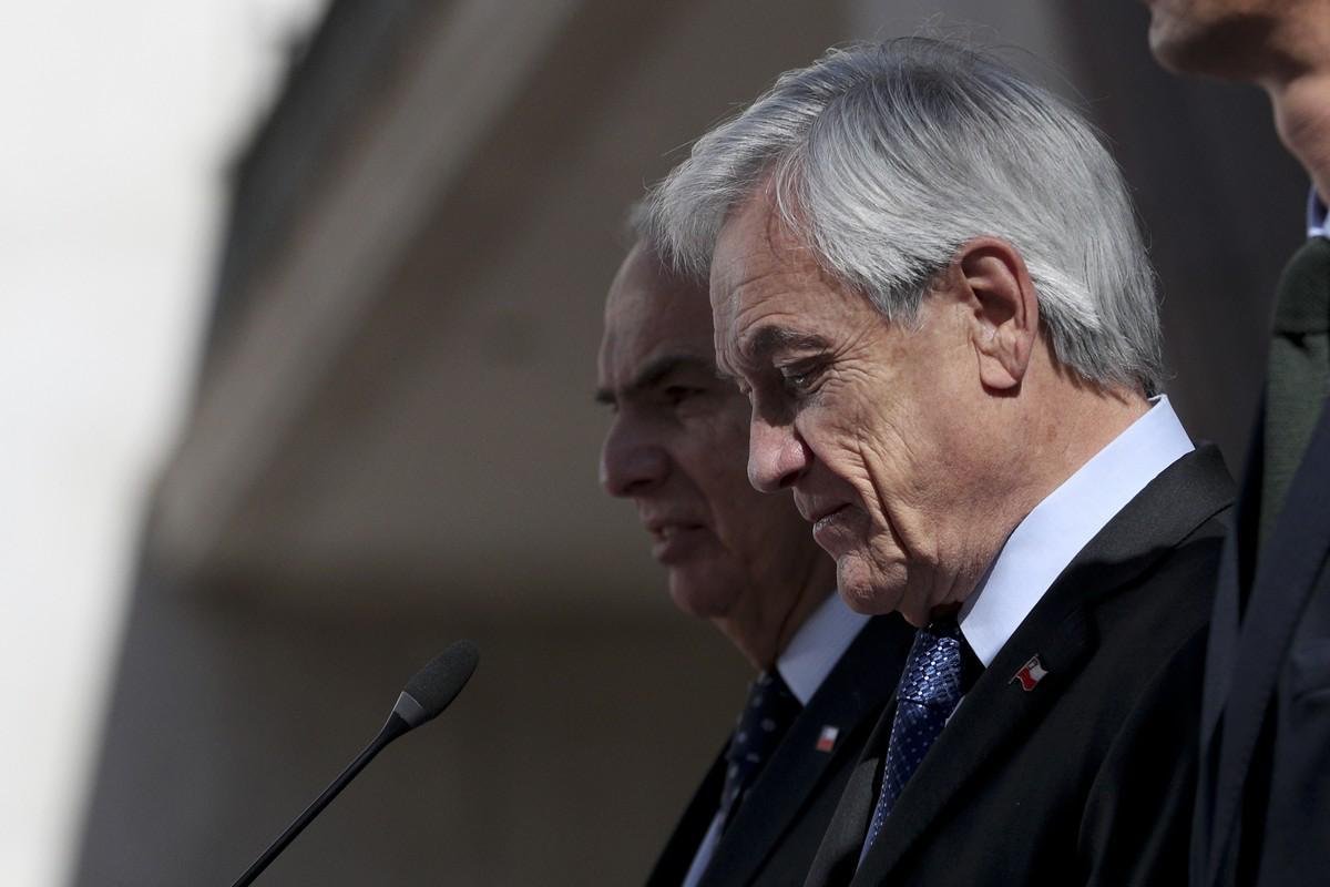 Chile: presidente anuncia projeto para mudar Constituição em meio a protestos