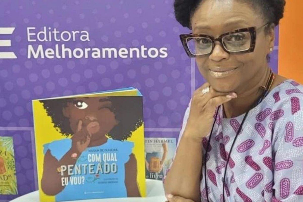 Kiusam de Oliveira lança livros infantis em Salvador neste sábado (27)