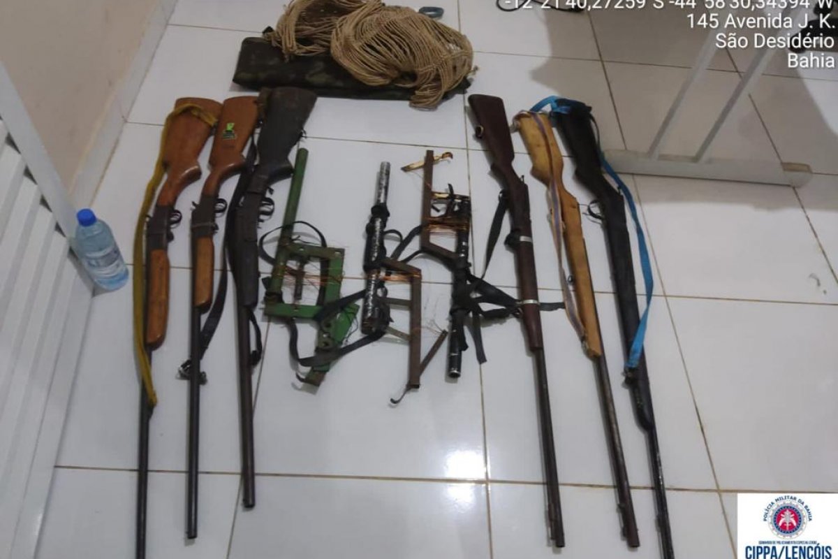Três pessoas são presas em flagrante por caça predatória em São Desidério,
