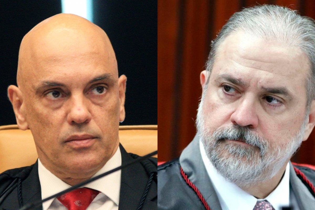 Moraes envia à PGR pedido para tirar sigilo das mensagens entre Aras e empresários investigados