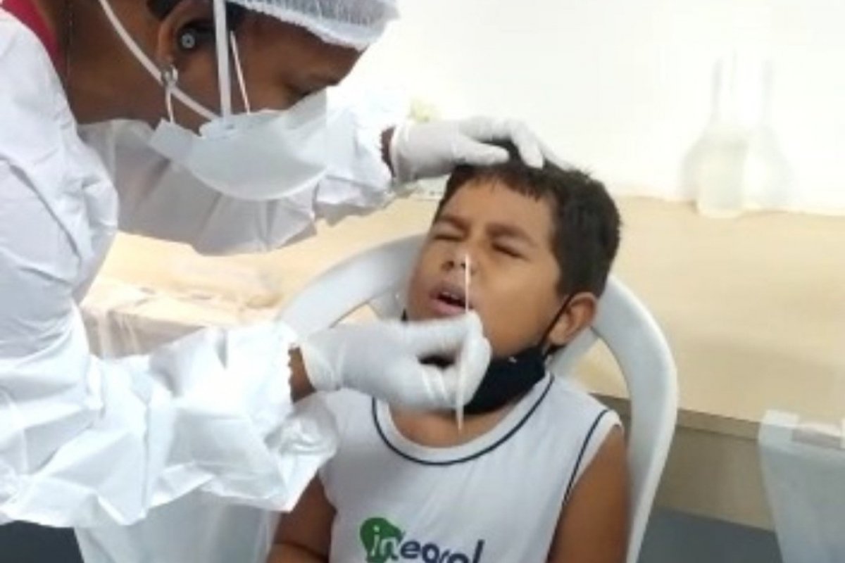 Vigilância Sanitária realiza testes de Covid-19 no Colégio Integral!