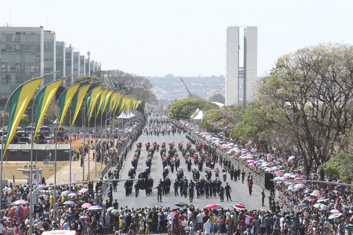 Desfile do 7 de Setembro custará R$ 3,37 milhões ao Governo Federal