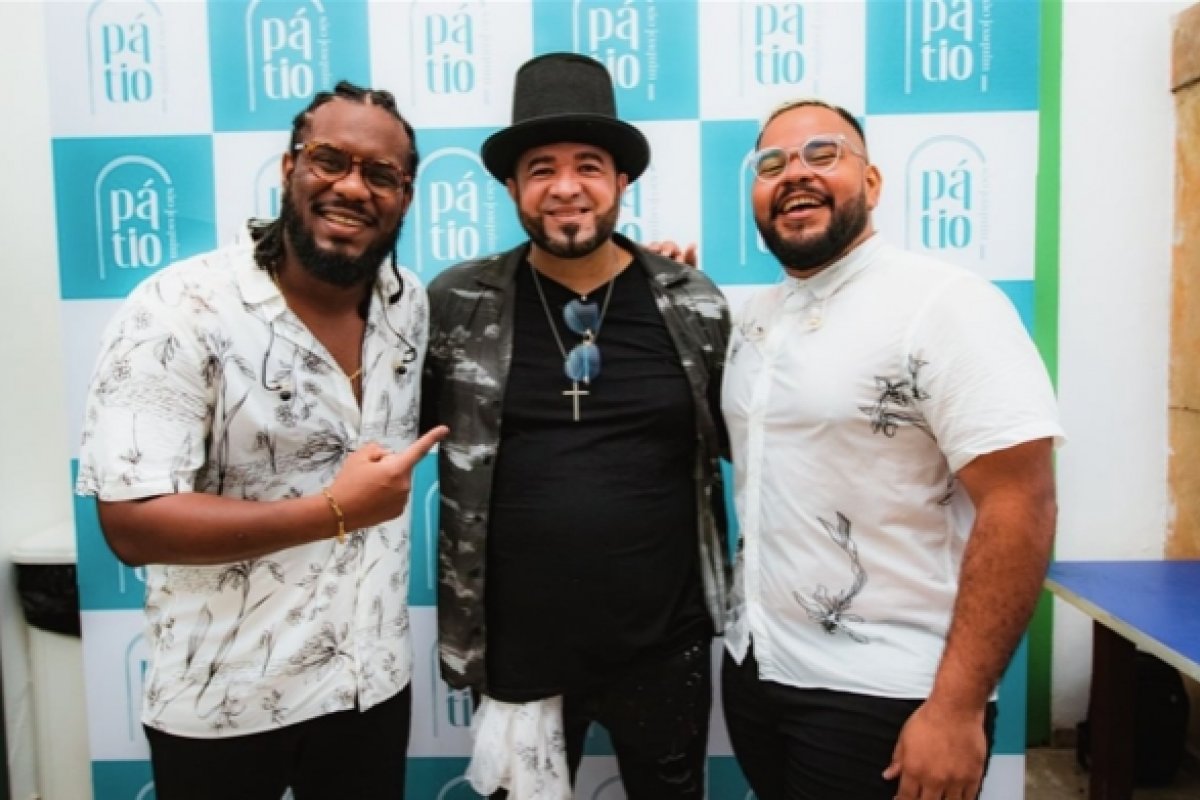 Filhos de Jorge é uma das atrações da "Feijoada com Dendê", no Solar Cunha Guedes