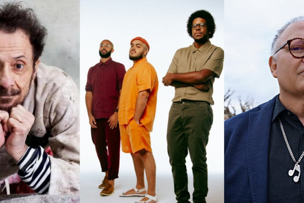 Tom Zé, Os Gilsons e Guilherme Arantes se apresentam neste fim de semana em Salvador; confira