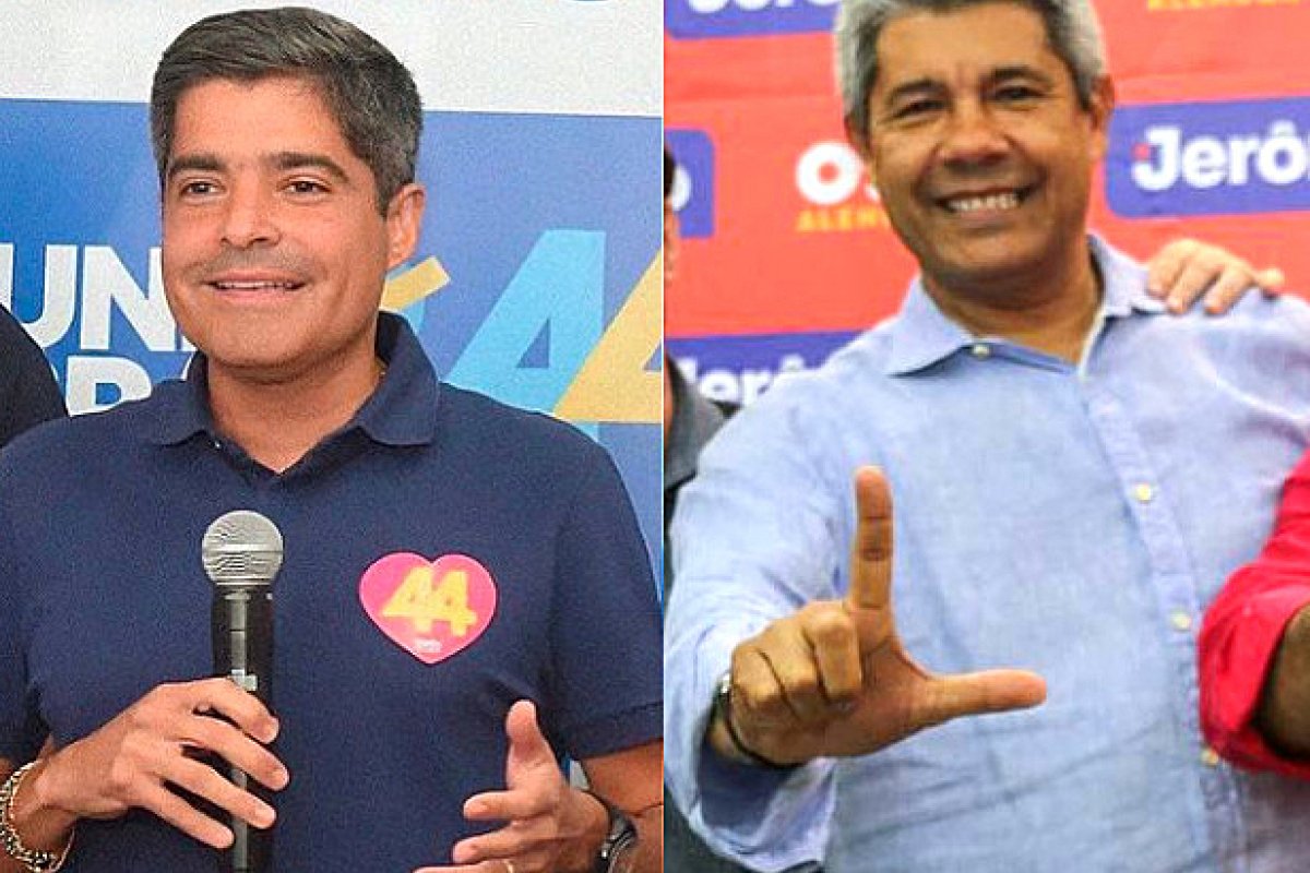 Real Time Big Data: ACM Neto tem 49%, Jerônimo 24% e Roma 9% das intenções de voto ao governo da Bahia