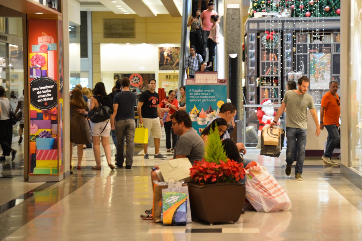 Vendas em shopping centers do Brasil registram alta de 14,1% em julho