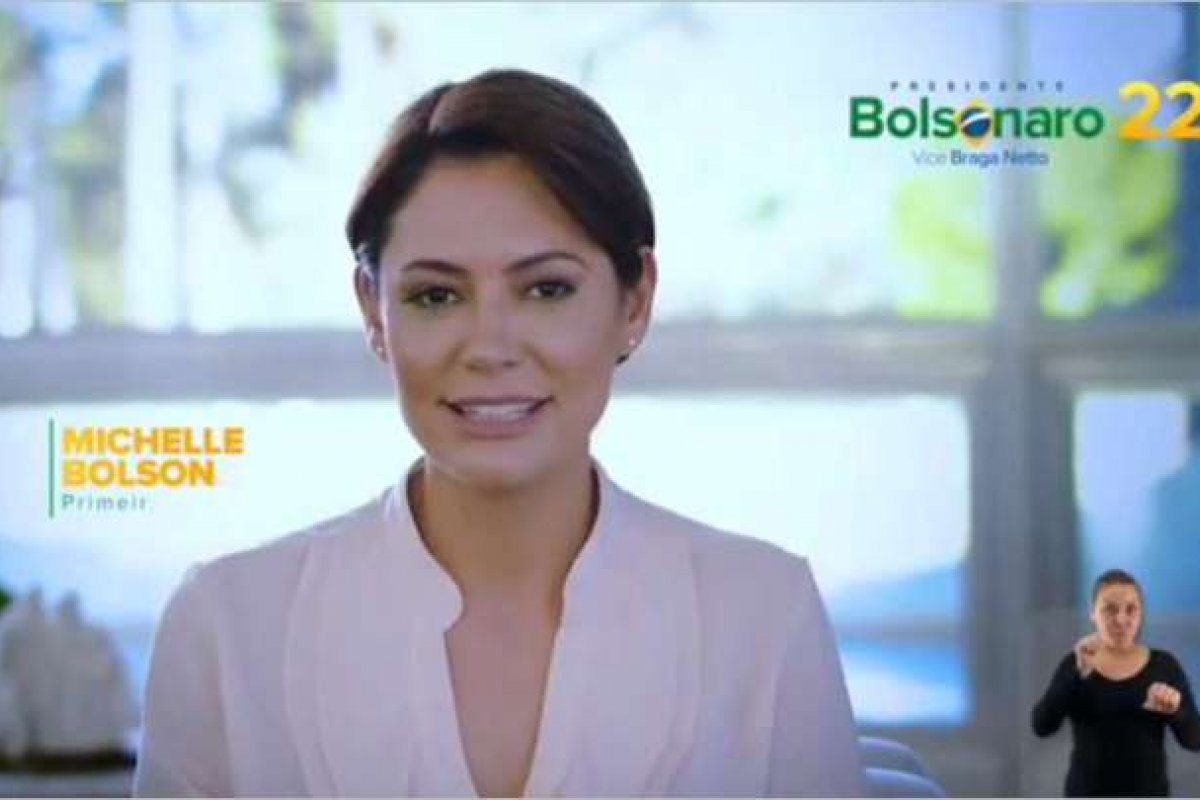 TSE decide, por unanimidade, limite de tempo para Michelle em propaganda de Bolsonaro
