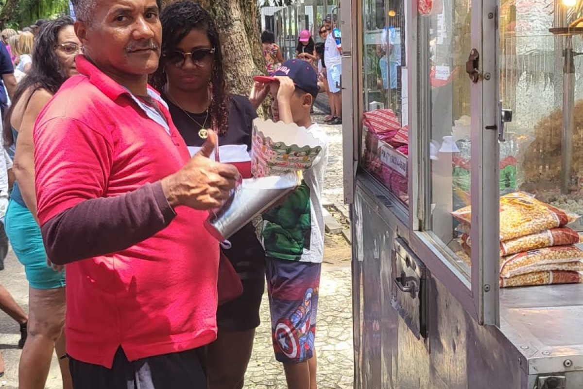 Trabalhadores informais celebram retomada das comemorações pelo 7 de Setembro