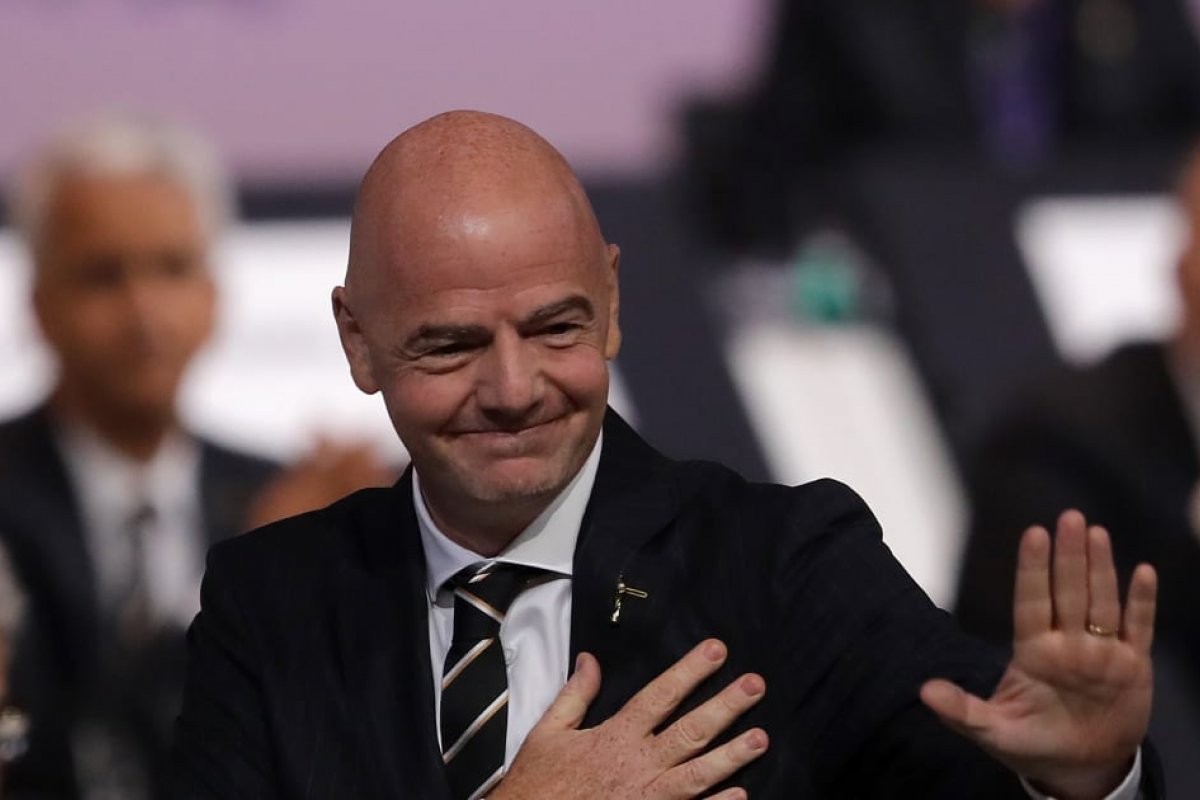 Gianni Infantino é reeleito presidente da Fifa