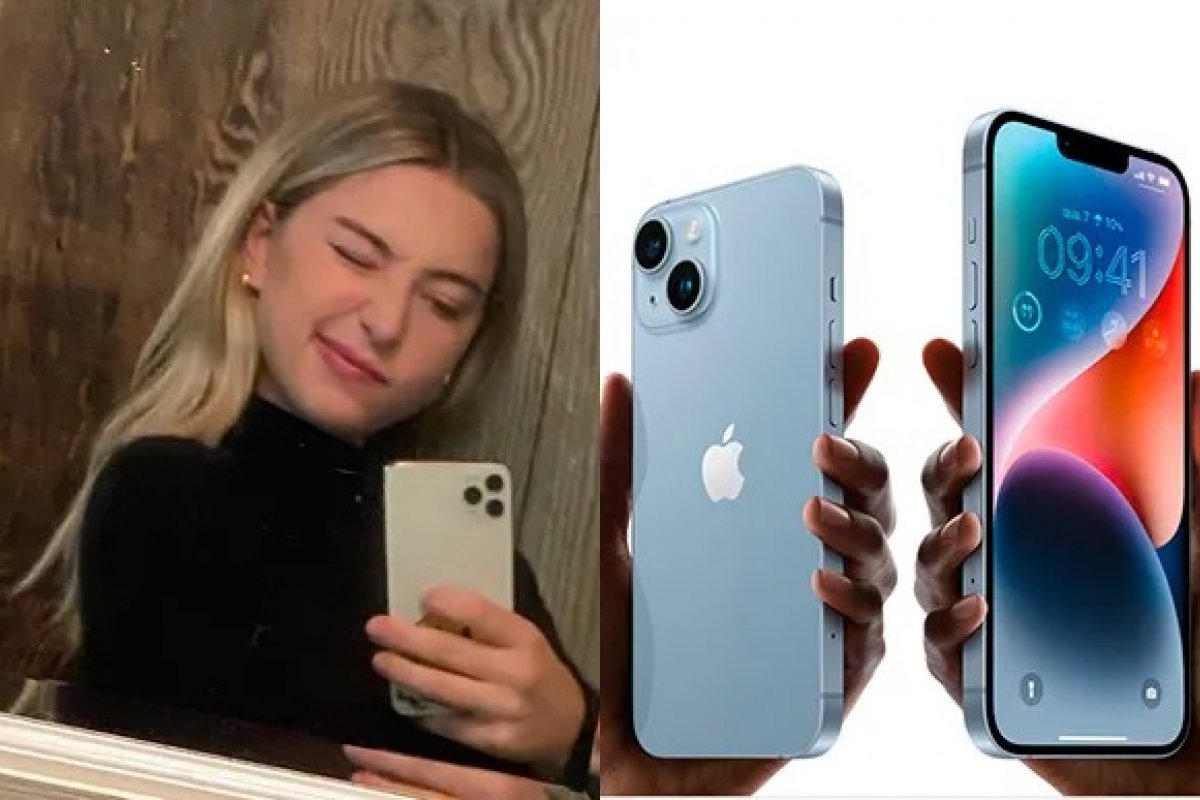 Filha de Steve Jobs posta meme dizendo que iPhones 14 e 13 são iguais