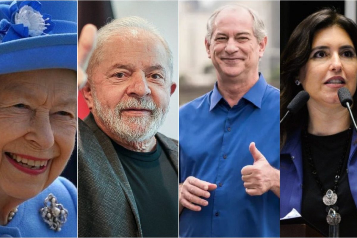 Após morte de Elizabeth II, Lula, Ciro, Tebet e mais políticos homenageiam rainha