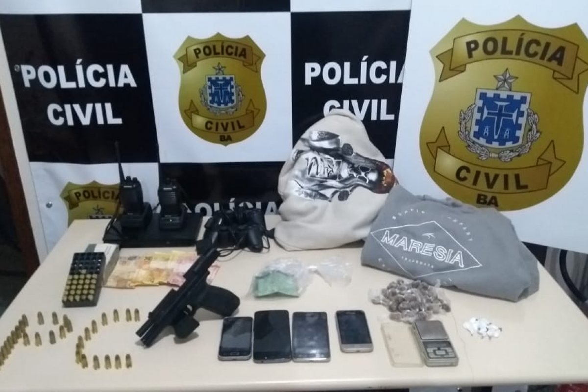 Suspeitos de integrar quadrilha para roubar fazendas são presos em Eunápolis