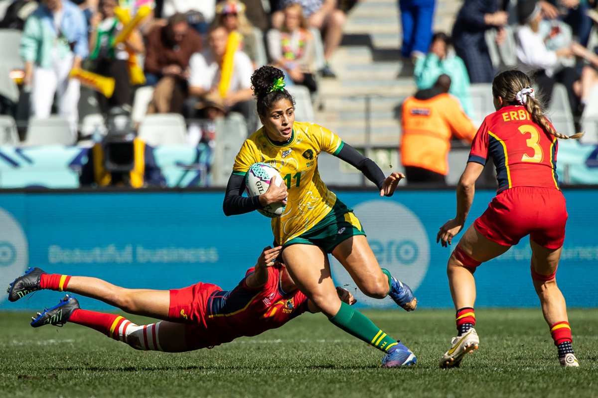 Brasil derrota Espanha na Copa do Mundo de Rugby feminino e termina em 11º lugar