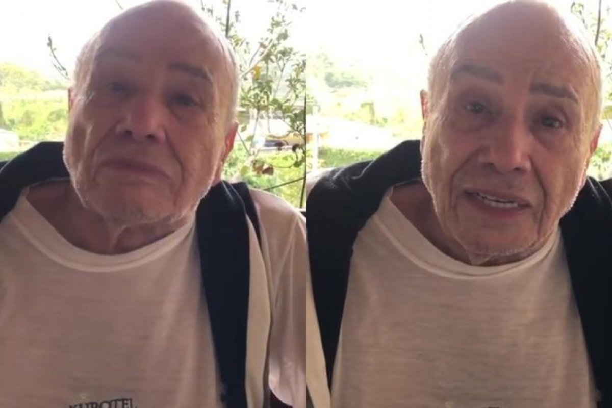 Aos 90 anos, Stênio Garcia contrai Covid-19 e precisa ir para o hospita! l