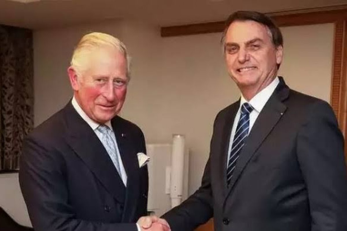 Bolsonaro será recebido pelo novo rei da Inglaterra no Palácio de Buckingham