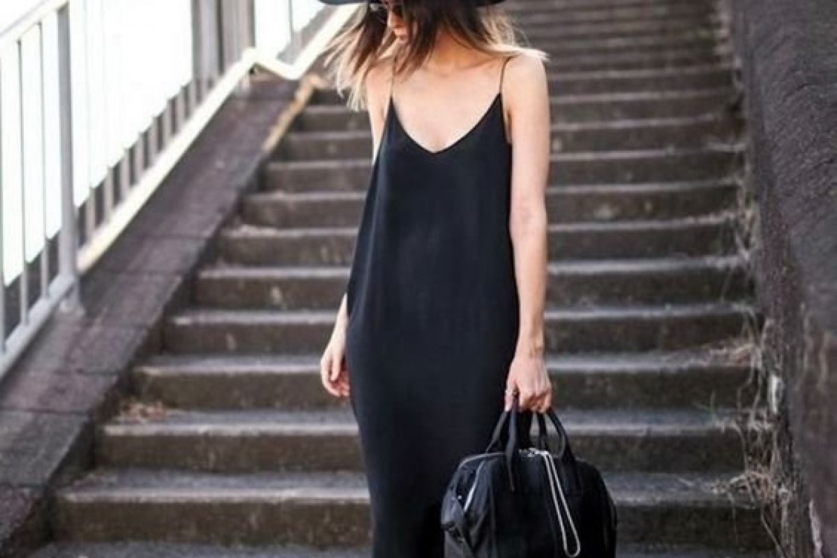 Saiba como usar preto nos dias de calor