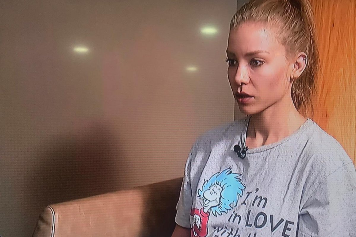 Najila Trindade aparece pela primeira vez após acusar Neymar Jr. de estupro