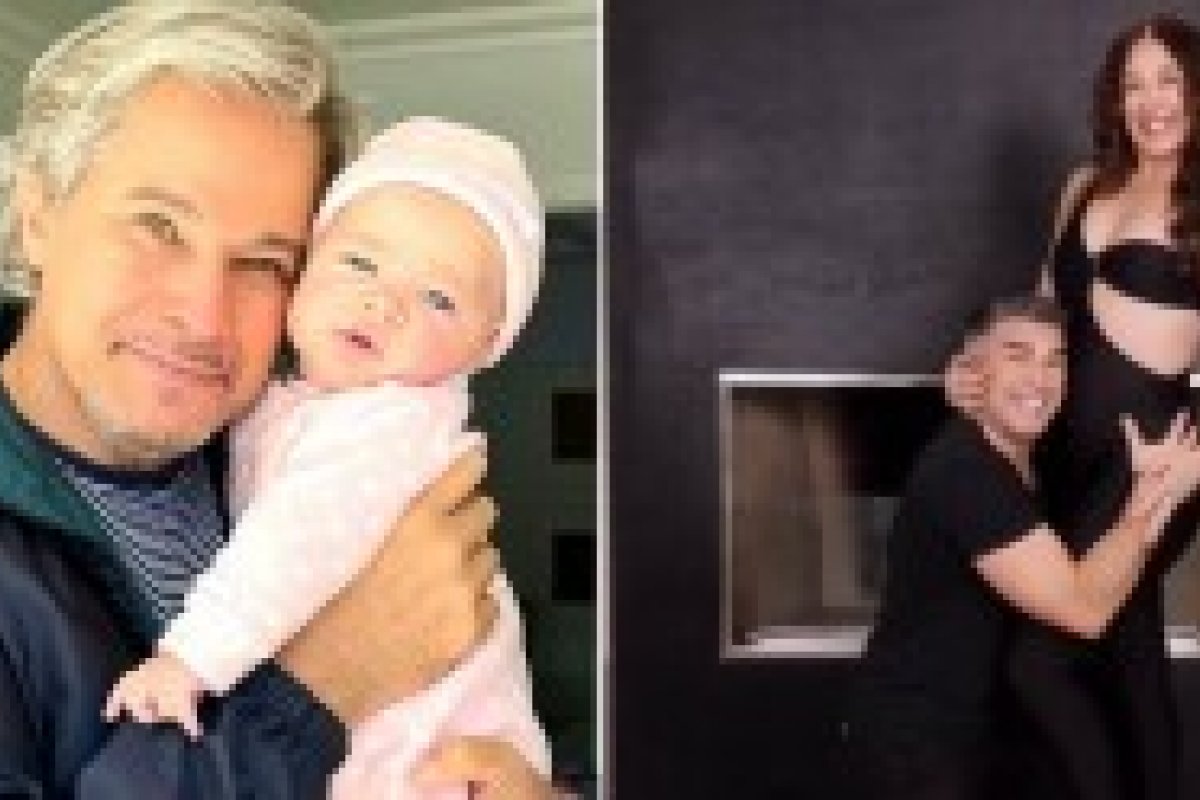 Pai de uma bebê, Edson Celulari fala da gravidez da ex Claudia Raia e Jarbas de Mello