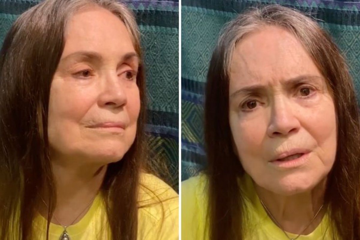 Bastante abatida, Regina Duarte publica vídeo e desabafa: "Completa ignorância"