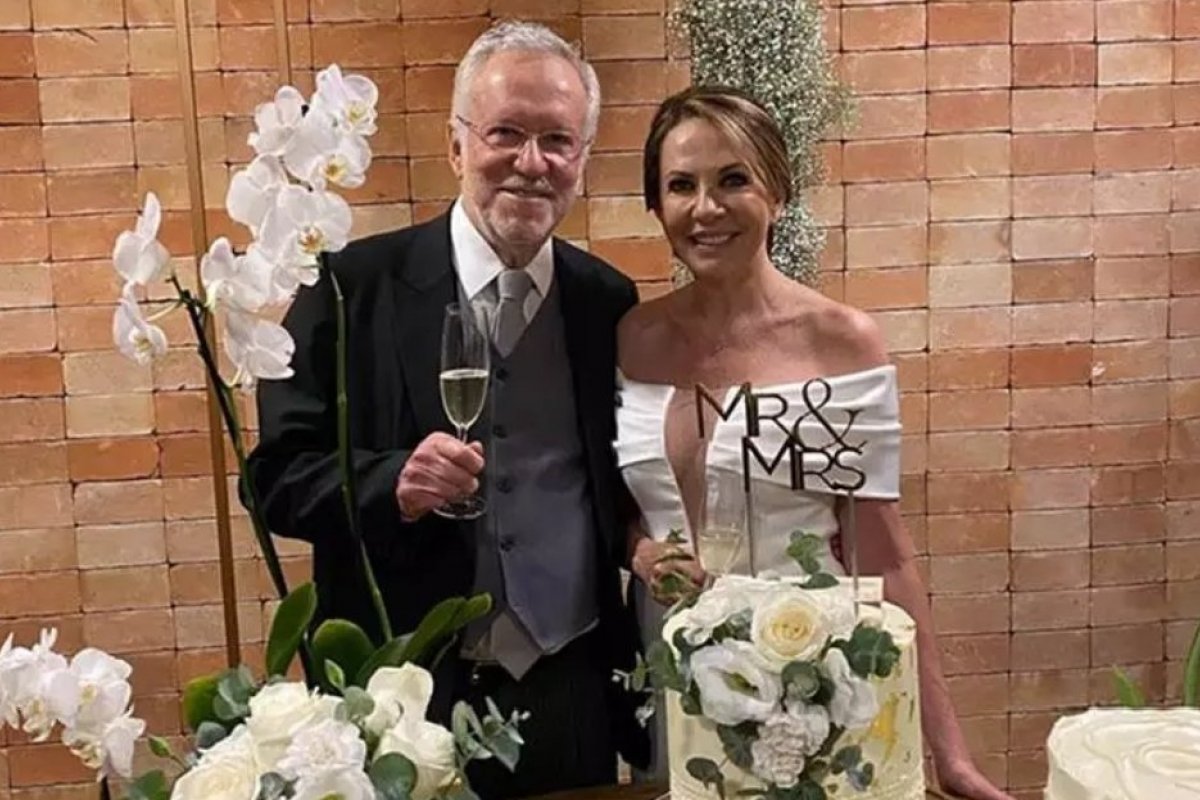 Jornalista Alexandre Garcia se casa aos 79 anos
