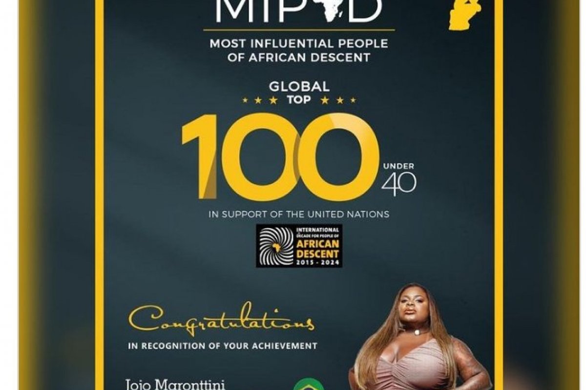 Jojo Todynho está na lista das 100 afrodescendentes mais influentes!