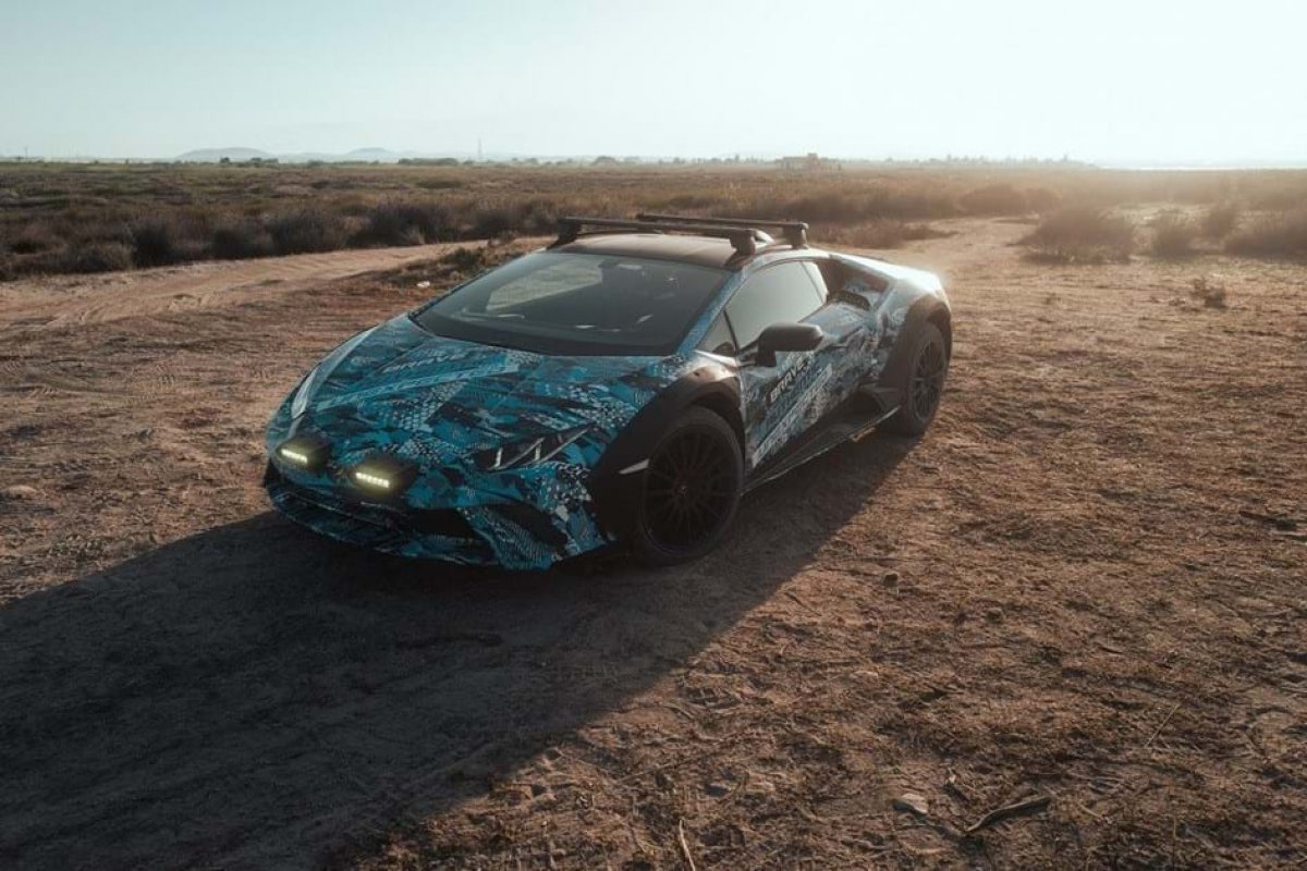 Lamborghini apresenta Huracan com perfil off road