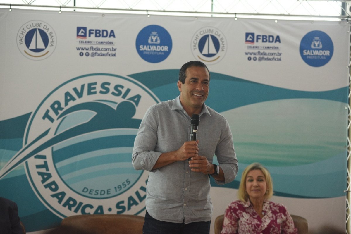 Travessia Itaparica-Salvador será realizada em dezembro, afirma Bruno Reis
