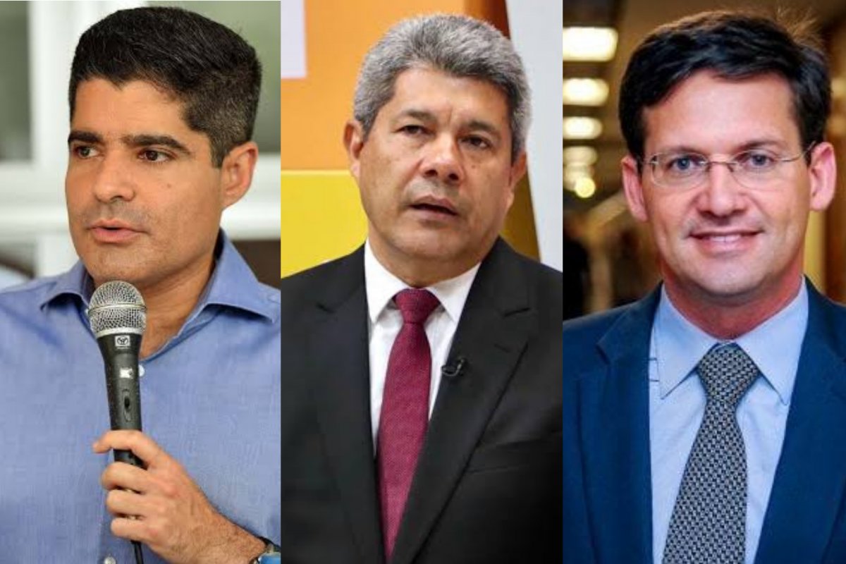 Ipec: ACM Neto lidera a disputa com 47% das intenções de voto, seguido por Jerônimo com 32% e Roma com 6%