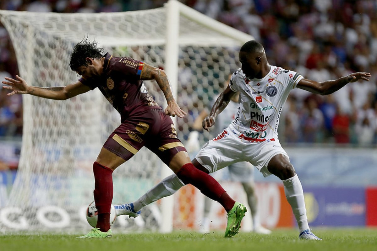 Nos minutos finais, Bahia arranca empate com Operário, mas perde chance de voltar à vice-liderança da Série B