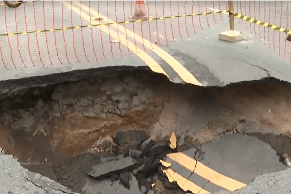 Trecho da Avenida Paulo VI segue interditado para ônibus