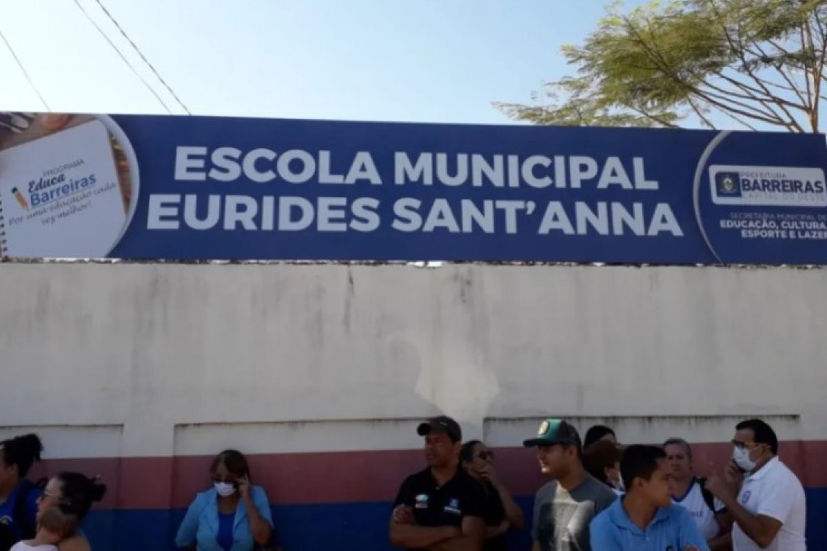 Vídeo: cadeirante morre após ser atingida em atentado a escola em Barreiras