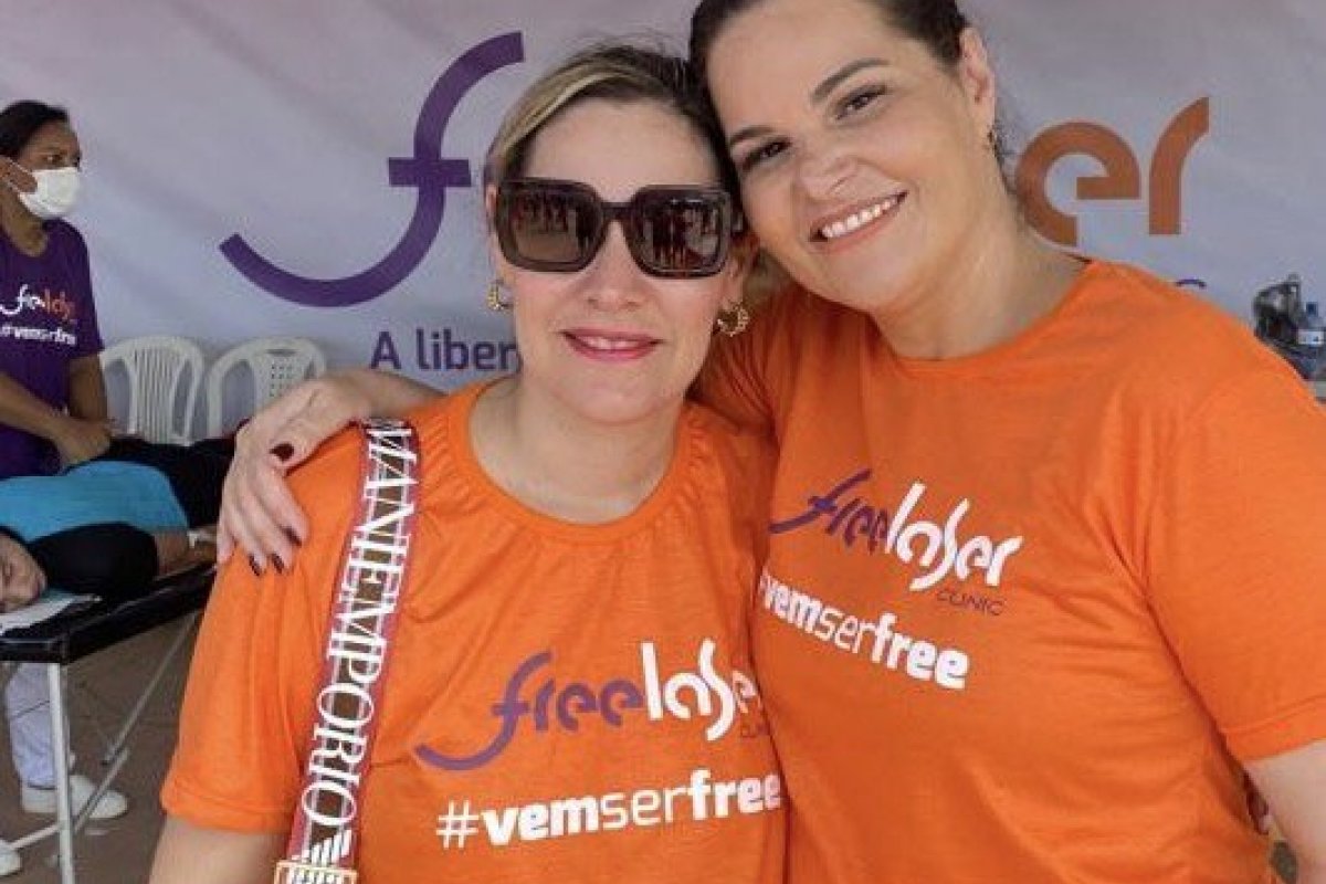 Viviane Faro e Débora Machado marcaram presença na Maratona Salvador!