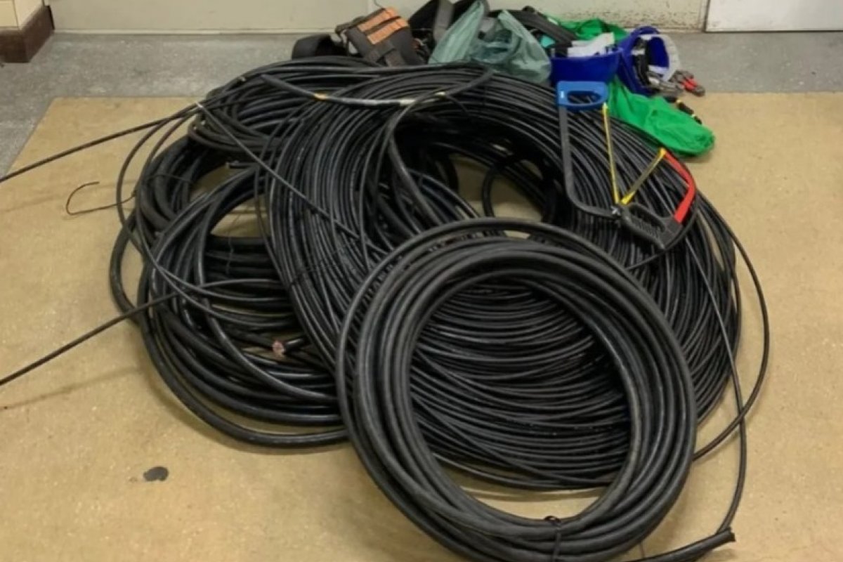 Canal de denúncias contra vandalismo em Salvador registra 100 casos de furto de fiação em um mês