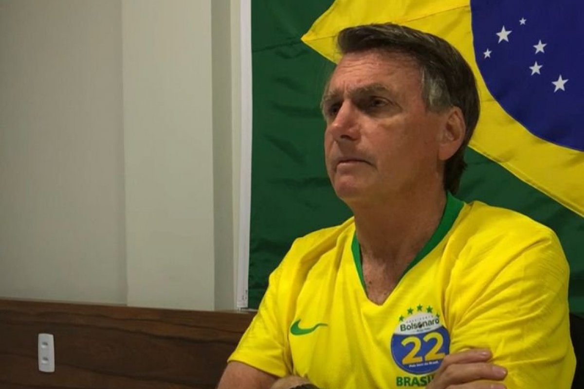 “Seja homem uma vez na vida e divulgue os valores das transações”, diz Bolsonaro a Alexandre de Moraes