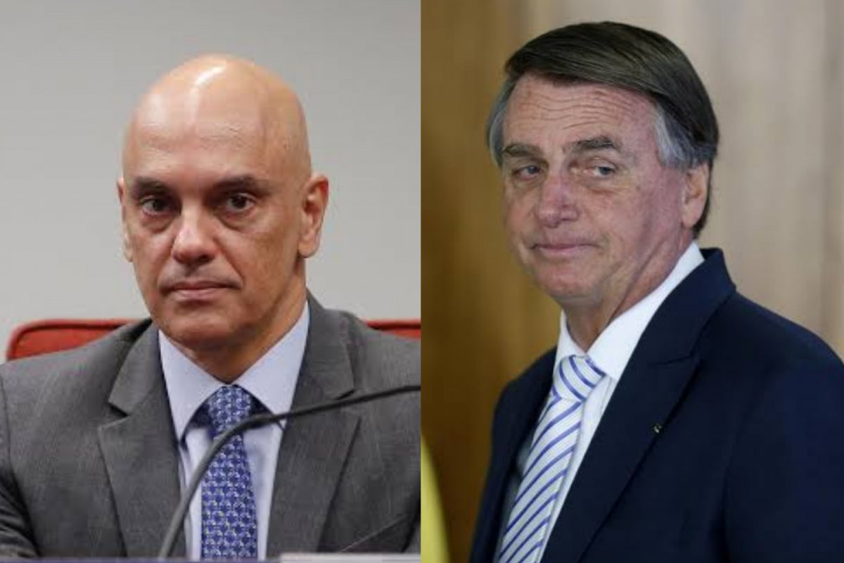 Bolsonaro entra com ação no TSE após Moraes fazer "gesto de degola" em sessão plenária