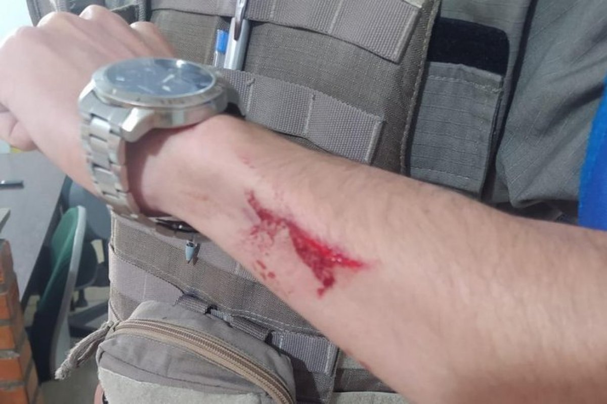 Policial é ferido com faca por eleitor em Cerro Grande (RS)