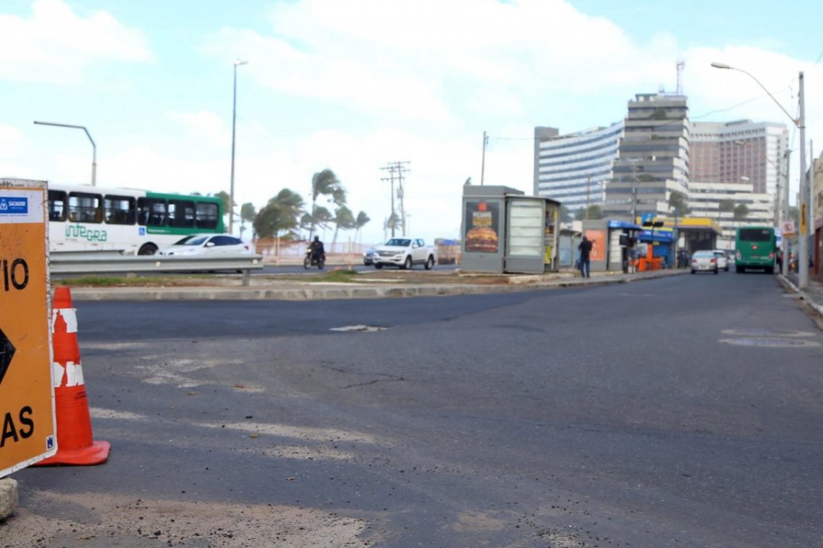 Trânsito entre Ondina e Rio Vermelho será interditado a partir desta quinta-feira (14)