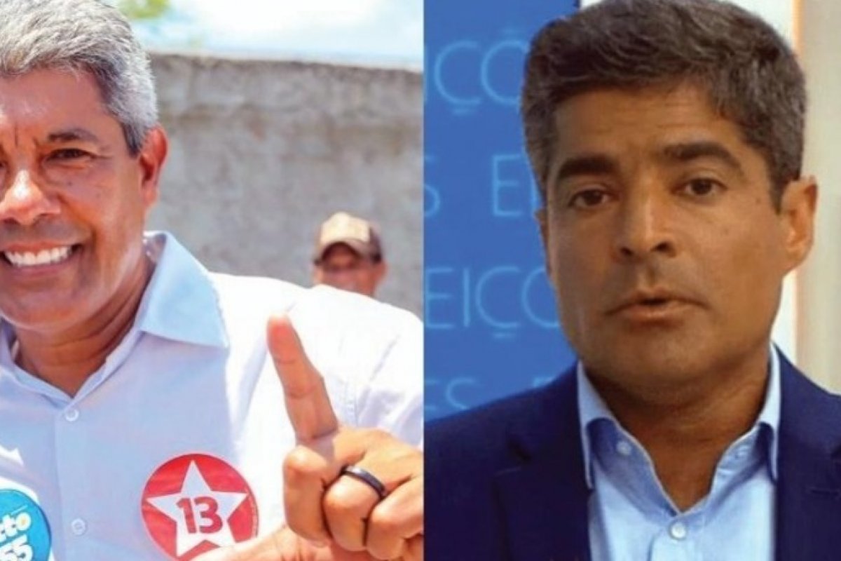 Jerônimo vence 1º turno em 351 municípios baianos; Neto sai vitorioso em 66