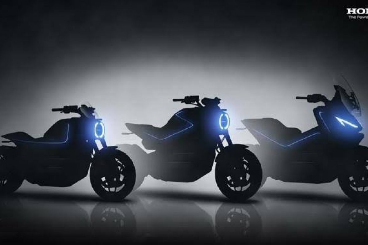 Honda revela linha de motos elétricas que chega até 2025