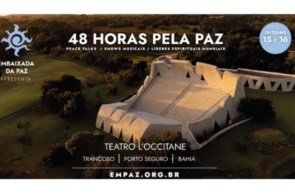 Bahia sedia evento da Embaixada da Paz com shows para promover paz e solidariedade