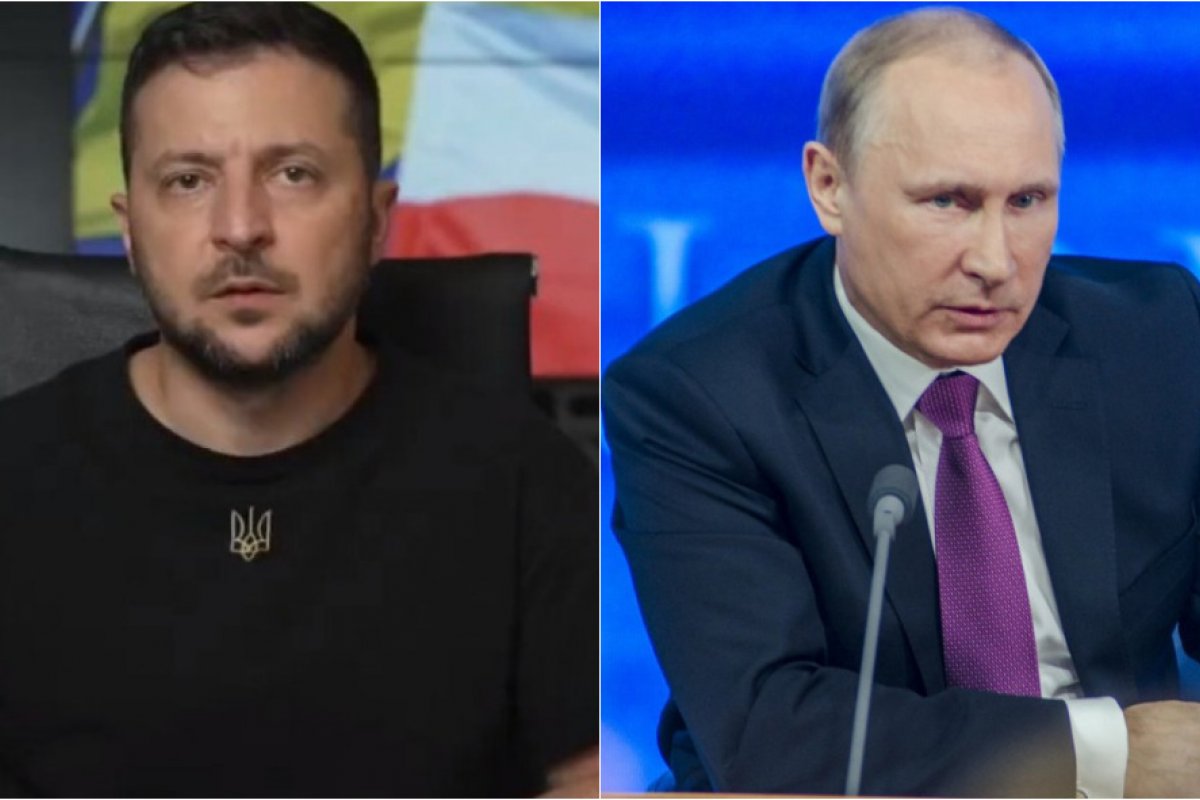 Zelensky assina decreto que descarta qualquer negociação com Vladimir Putin