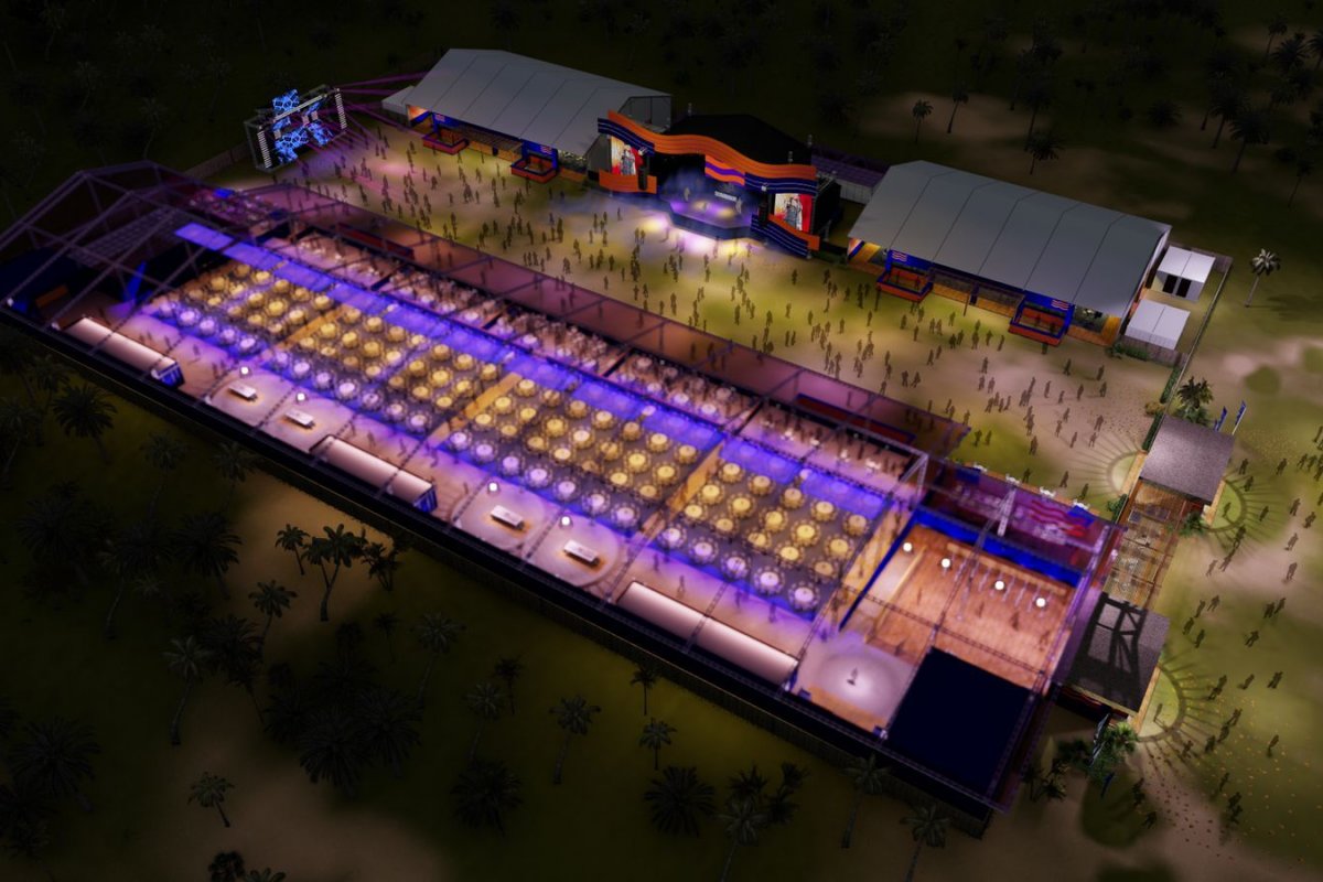 Réveillon Praia do Forte divulga mapa do evento e mostra superestrutura durante os cinco dias da festa que vai receber 2023 em grande estilo!