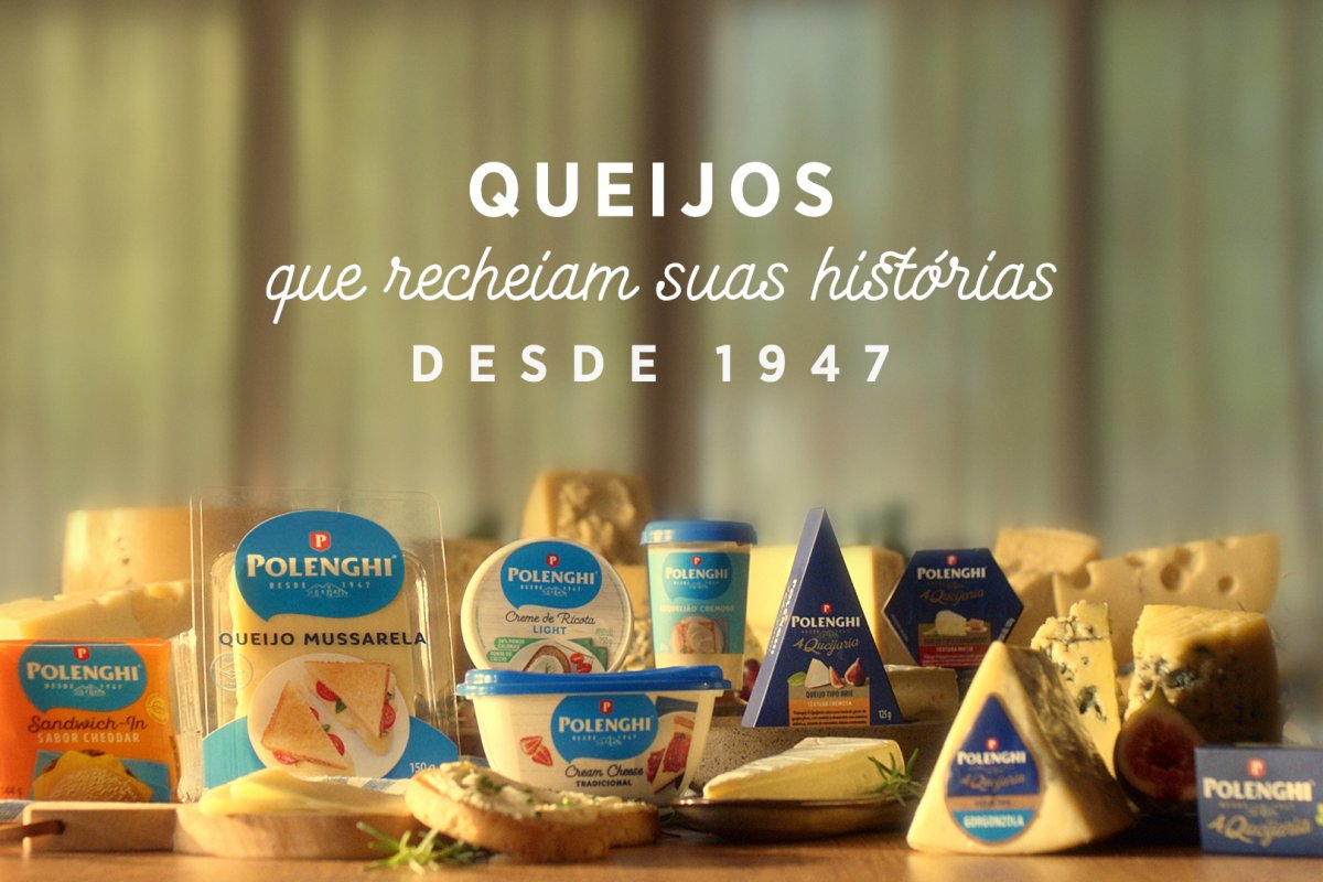 Polenghi celebra seu novo posicionamento de marca com uma campanha de comunicação em TV aberta e nos principais meios digitais!