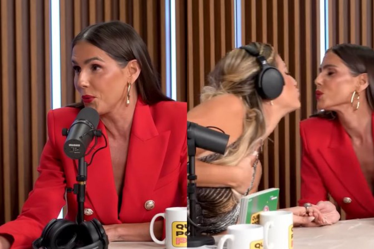 Deborah Secco flerta com Giovanna Ewbank e revela: "Sempre quis te pegar"