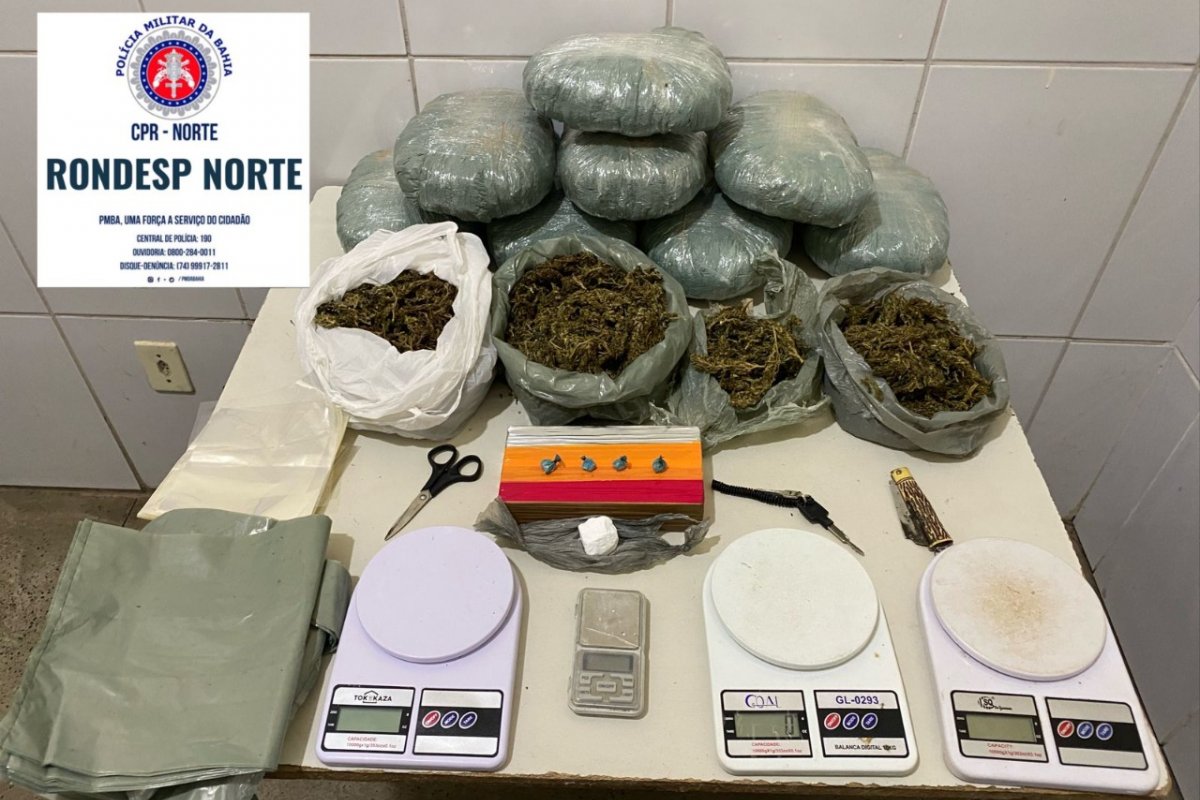 Dois homens são presos com drogas em Juazeiro