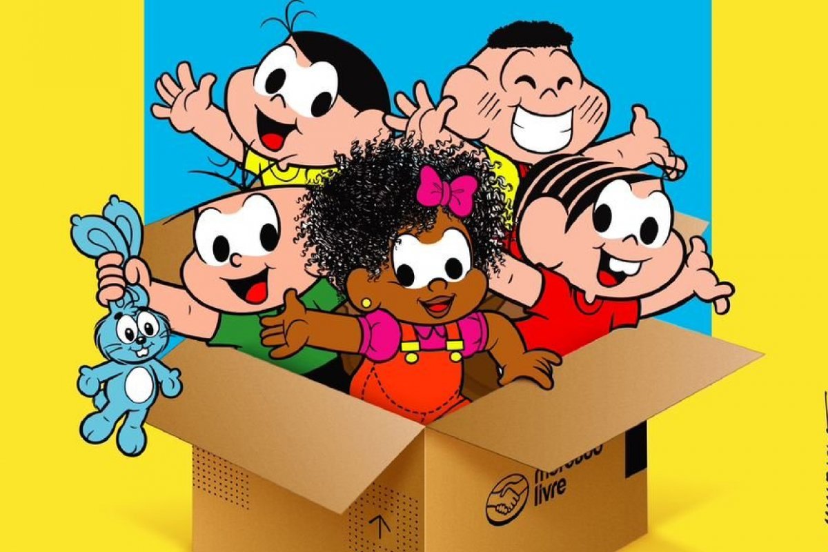 Loja oficial da Turma da Mônica no Mercado Livre oferece inúmeras opções de presentes para o Dia das Crianças