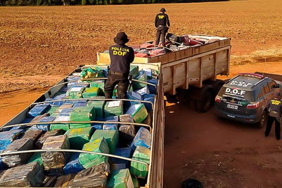 Operação Hórus apreende mais de 71 toneladas de drogas e produtos contrabandeados em fronteiras brasileiras