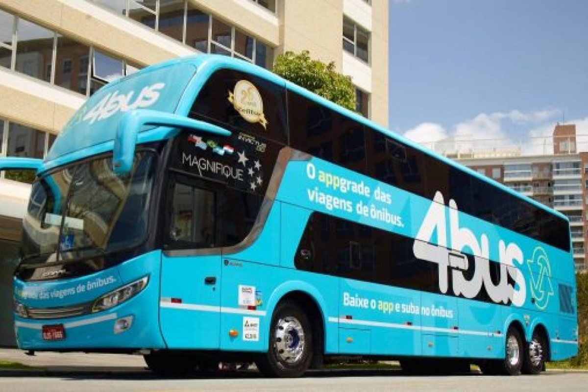 Chega ao Brasil o 4Bus, um novo “Uber de ônibus” que promete viagens até 60% mais baratas