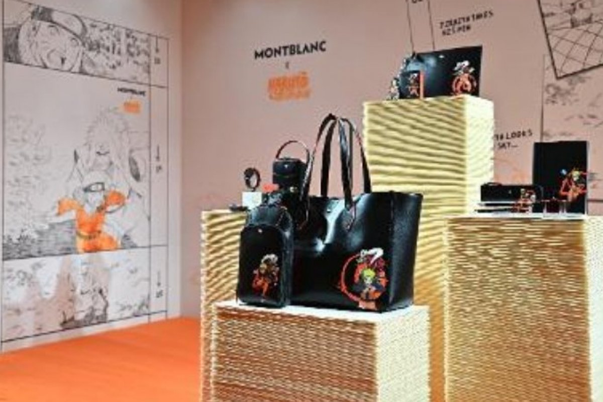 Montblanc faz festa em Tóquio para collab com Naruto!