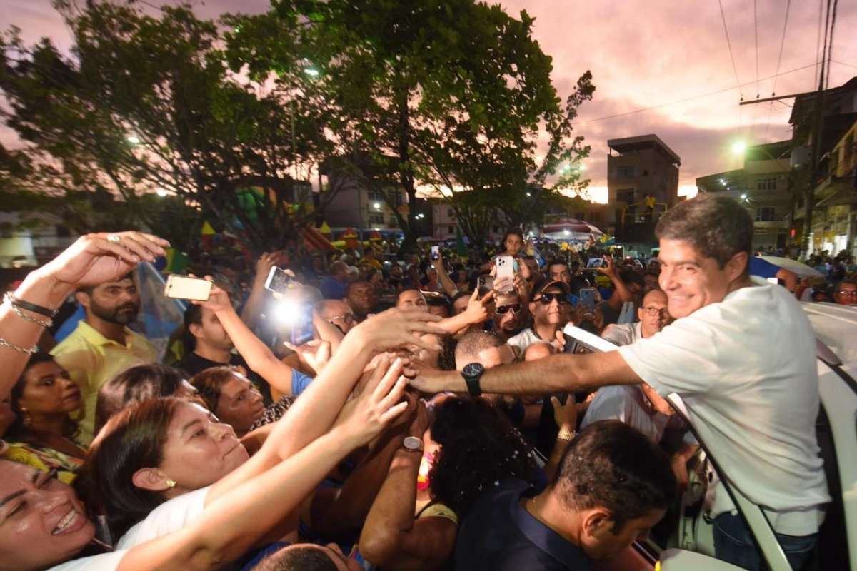 Em Itabuna, ACM Neto diz que virada já começou: "é hora de tirar o PT da Bahia"